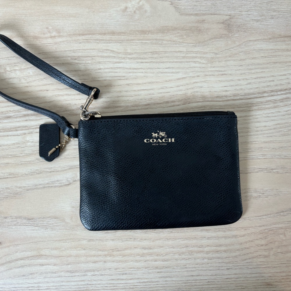 Coach Wristlet Black